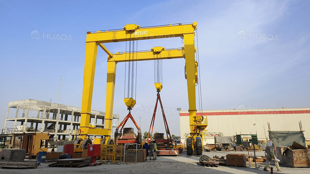 120t-rubber--rubber-tyred-gantry-cranes-for-sale-Huada