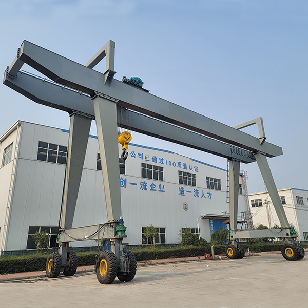 50ton rubber tire crane for sale-huadacrane