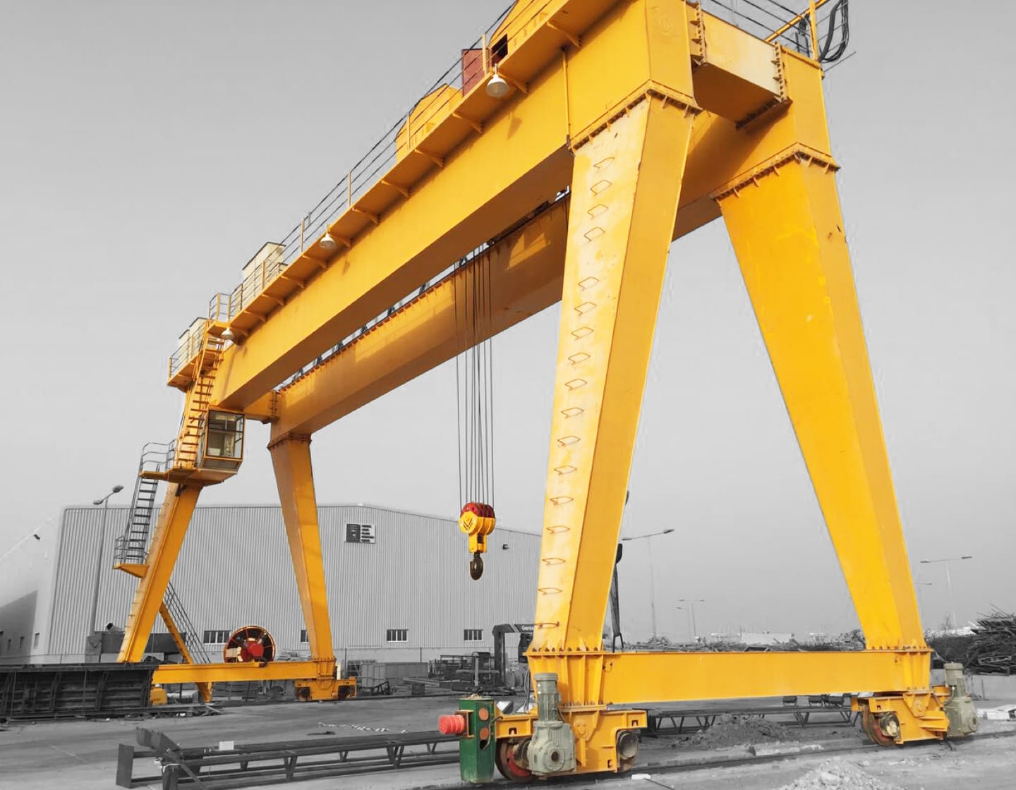 Double-Girder-Gantry-Crane-plans-Huada crane