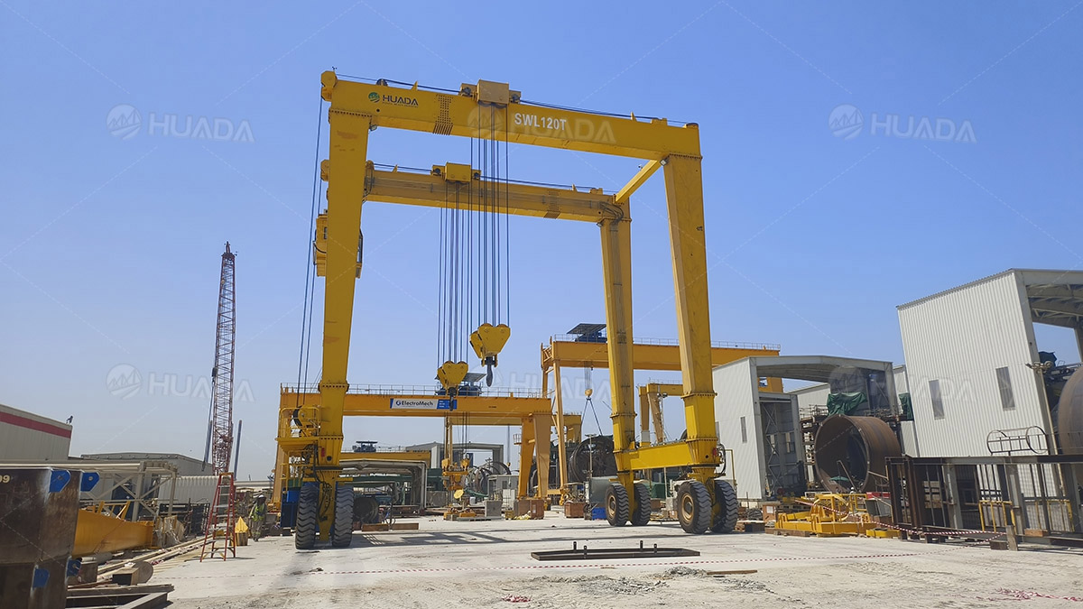 industrial-warehouse-rubber-tyred-gantry-crane