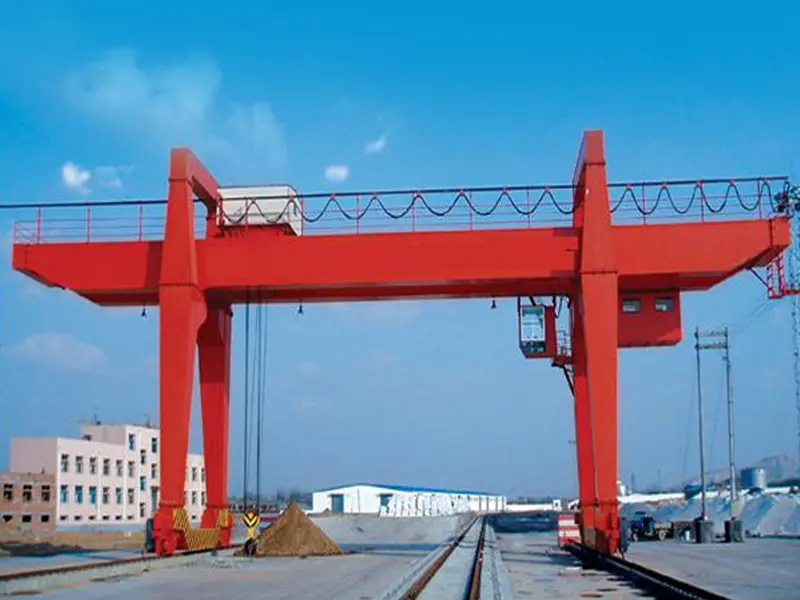 industry rail mounted gantry crane manufacturer-huadacrane