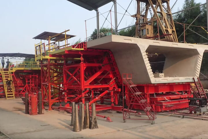 precast-mould-for-segmental-bridge-Huada Heavy Industry