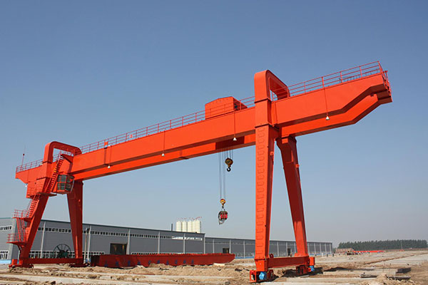 reliable double girder gantry crane for lifting-huadacrane